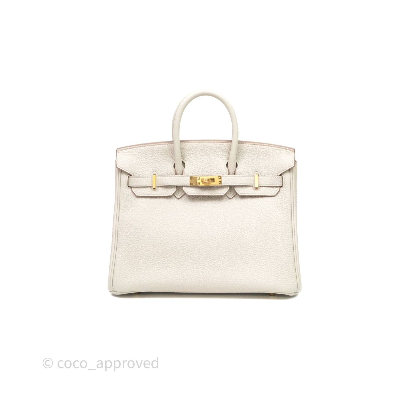 Hermes Birkin 25 Beton Togo Gold Hardware
