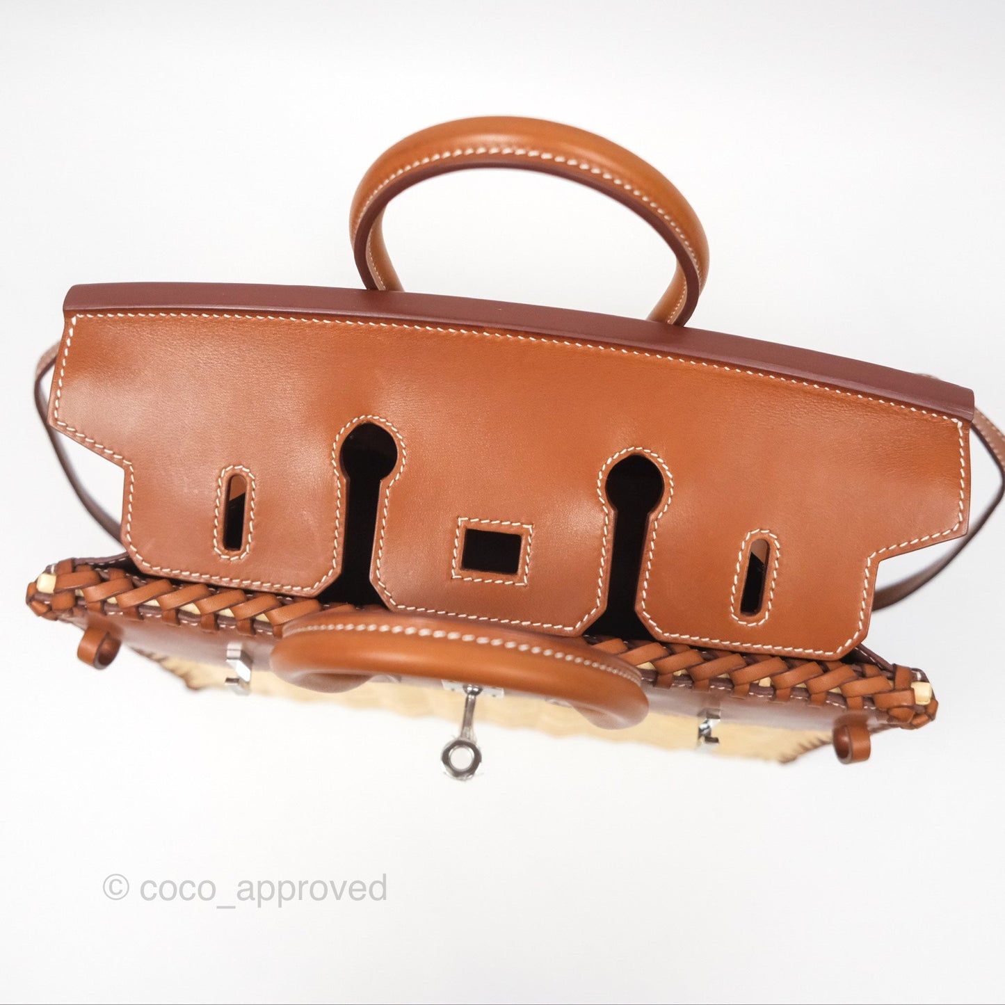 Hermès Birkin Picnic 25 Osier/ Barenia Naturel 27/ Fauve 34 Palladium Hardware