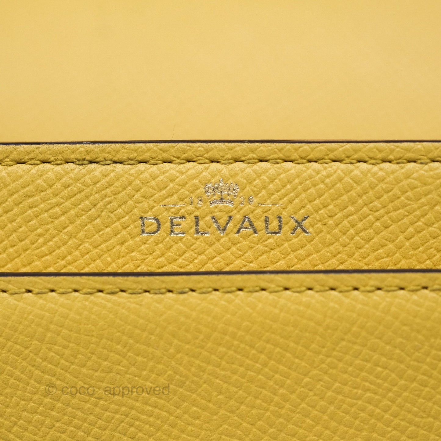 Delvaux Lingot Bag Pollen Alpina Calfskin