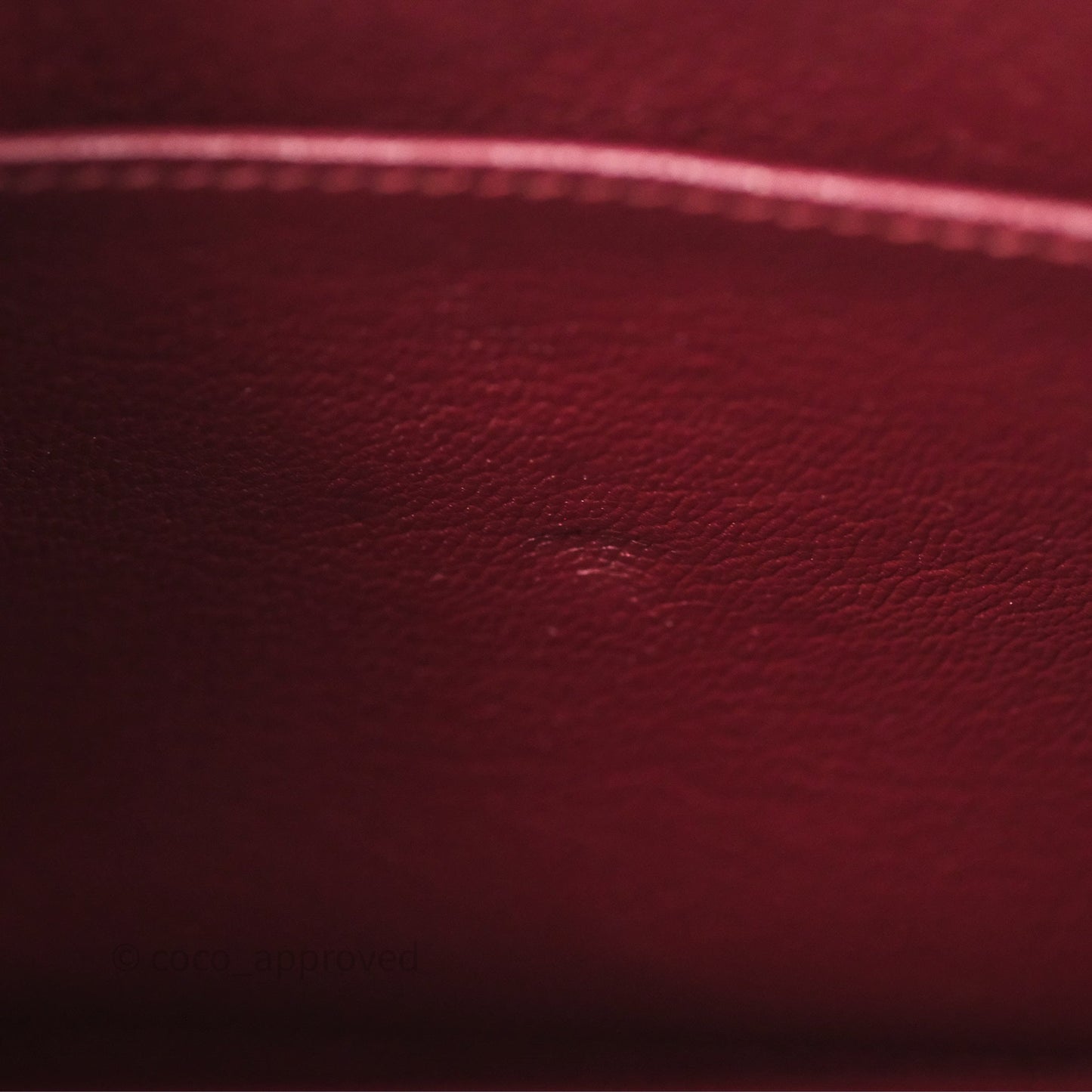 Hermès Sellier Kelly 25 Rouge H Epsom Gold Hardware