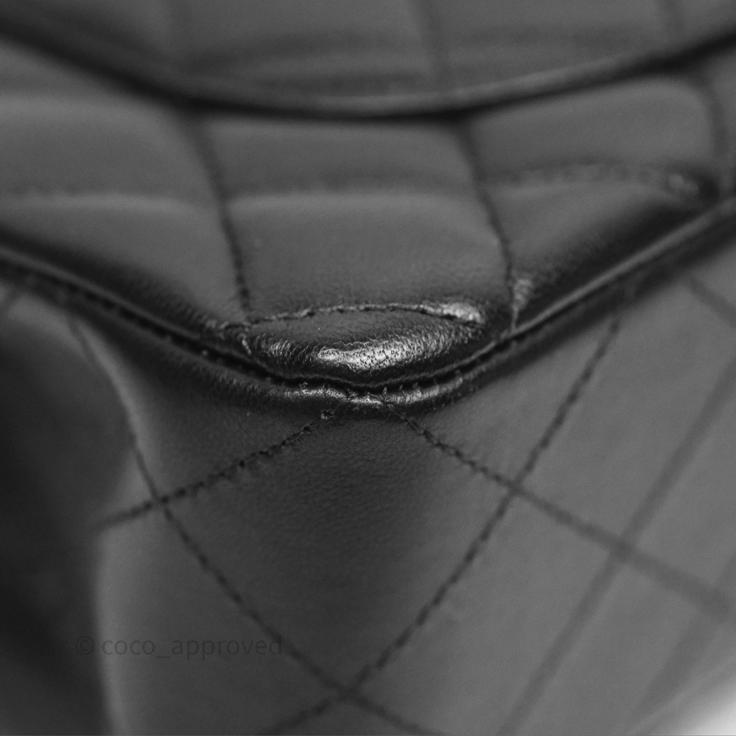 Chanel Small Classic Flap Quilted Black Lambskin Gold Hardware