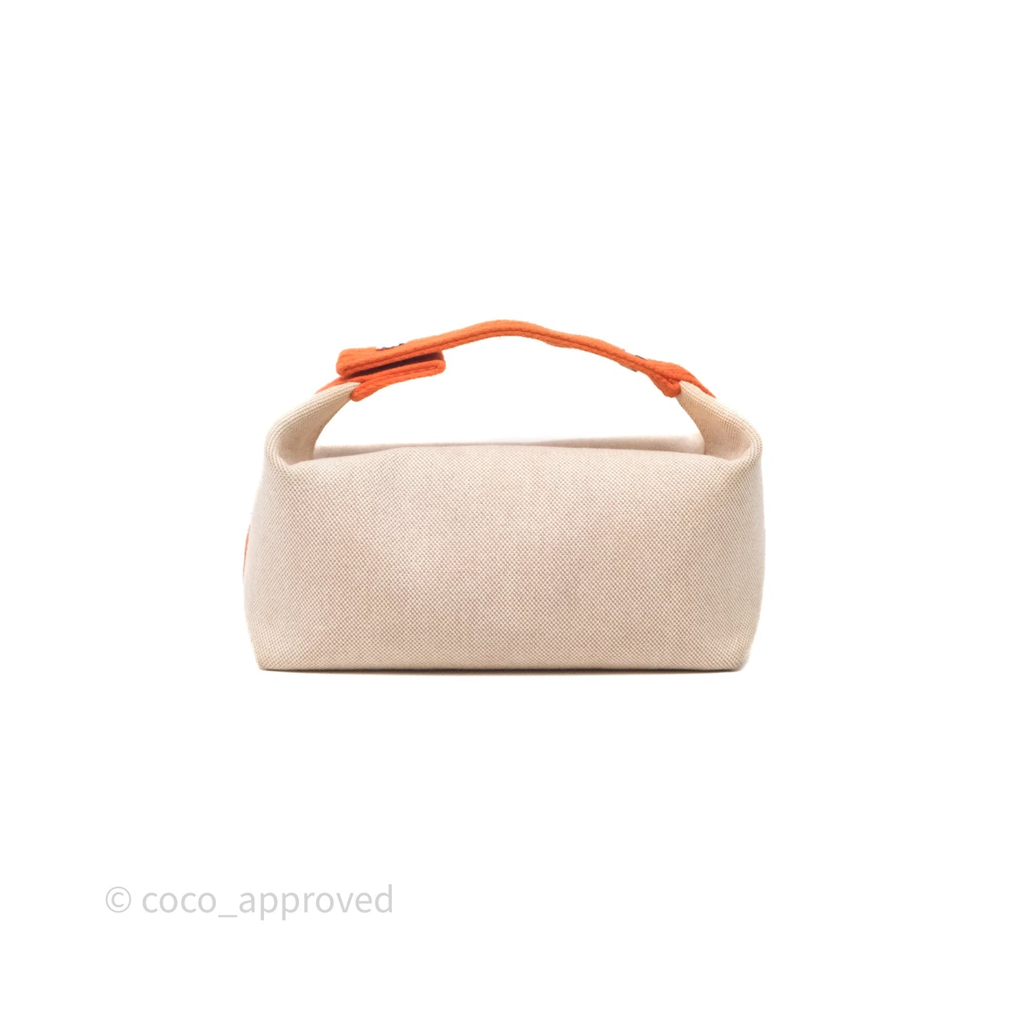 Hermès Small Bride-A-Brac Natural Orange Canvas