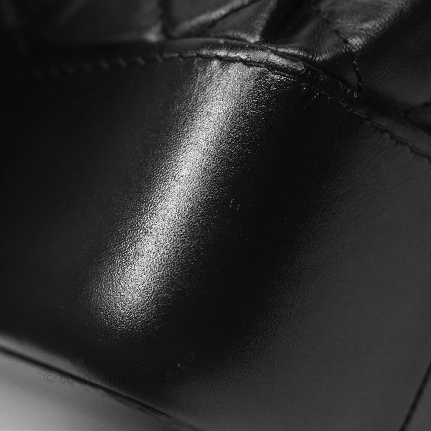 Chanel Small Gabrielle Backpack Black Aged Calfskin