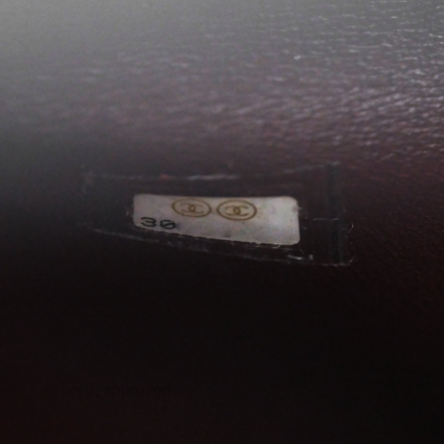 Chanel Small Coco Handle Quilted Black Caviar Gold Hardware Lizard Handle