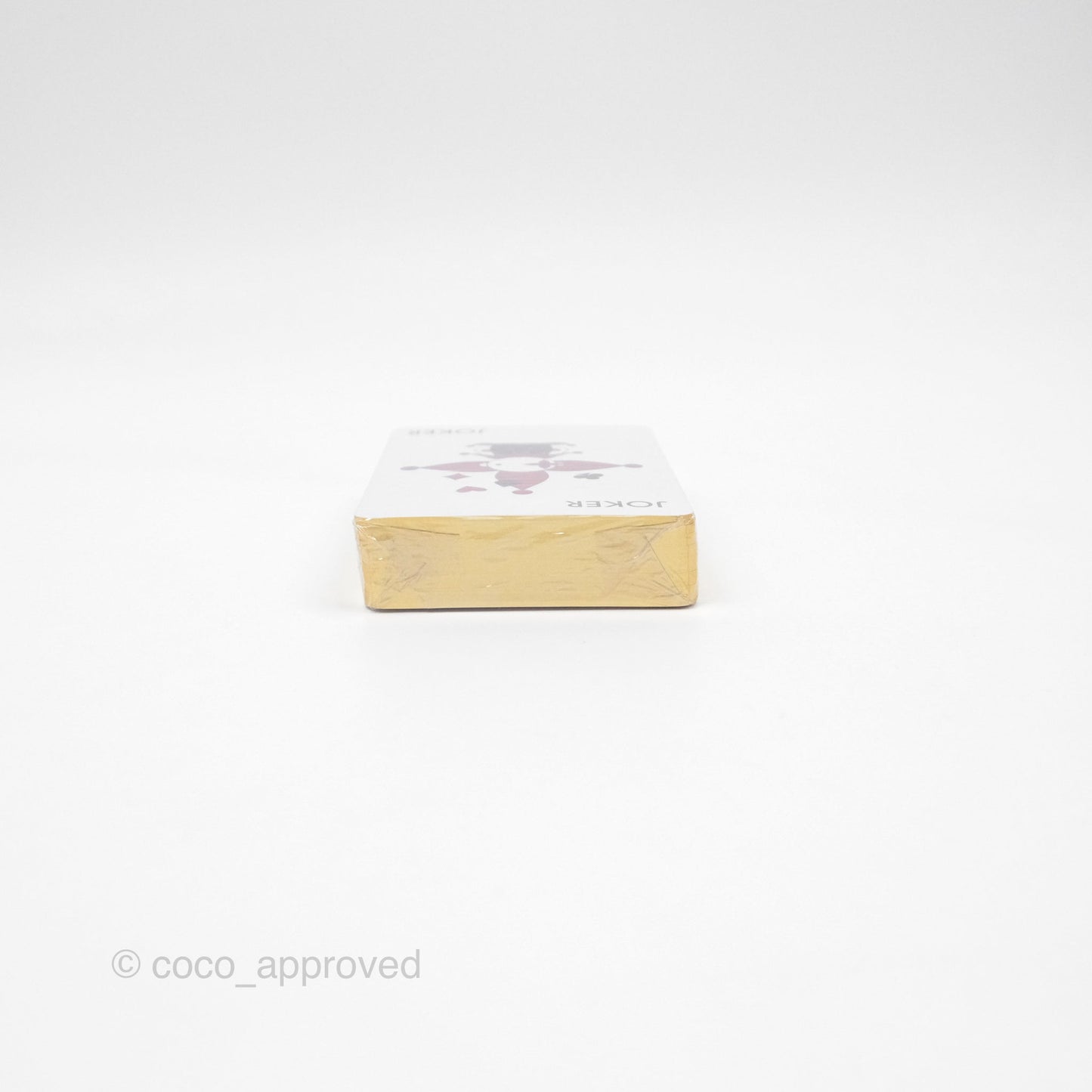 Louis Vuitton Vivienne Moon Poker Card with Gold Monogram Card Holder