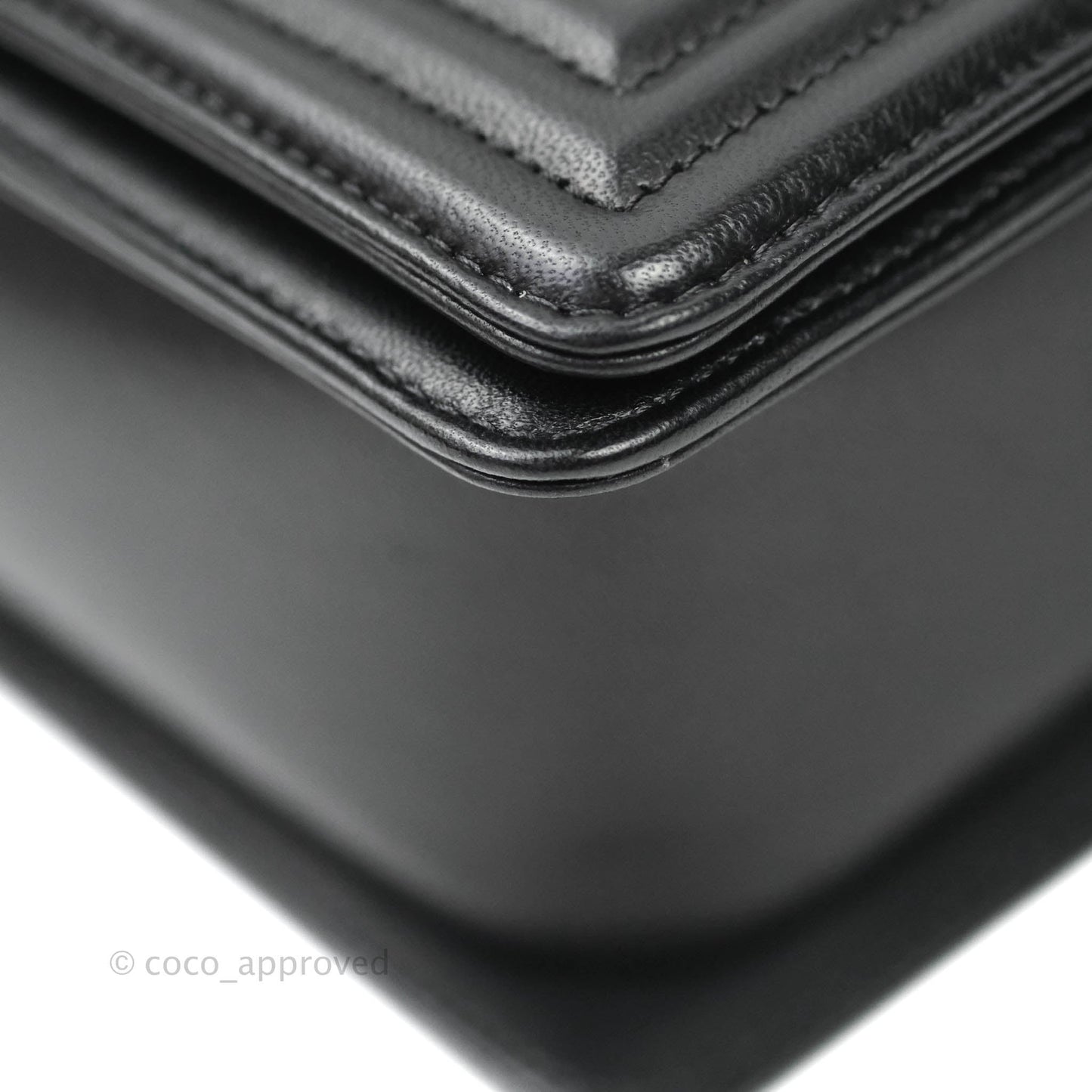 Chanel Quilted Medium Lambskin Boy Flap Aged Gold Hardware