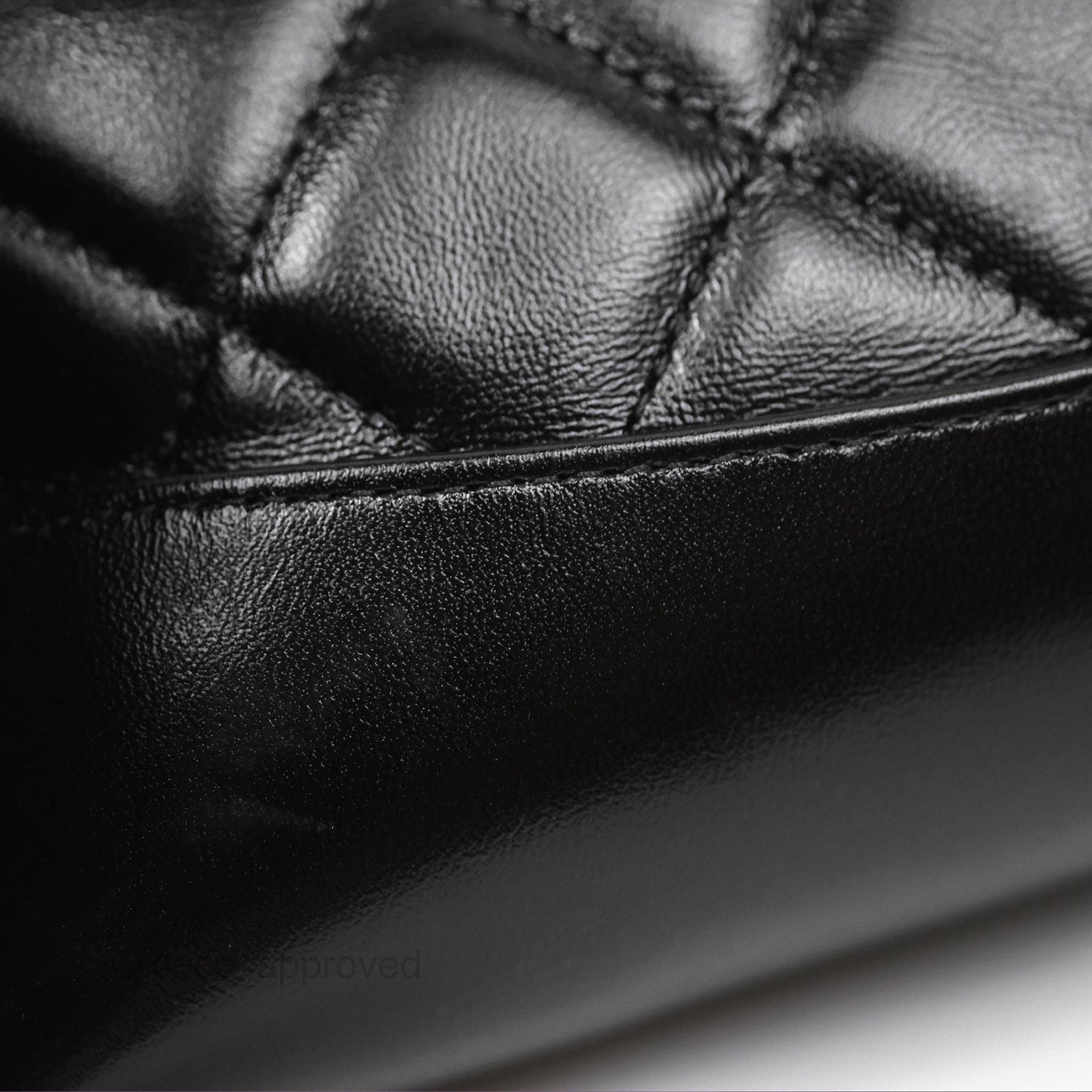 Chanel Nano 31 Black Shiny Lambskin Gold Hardware