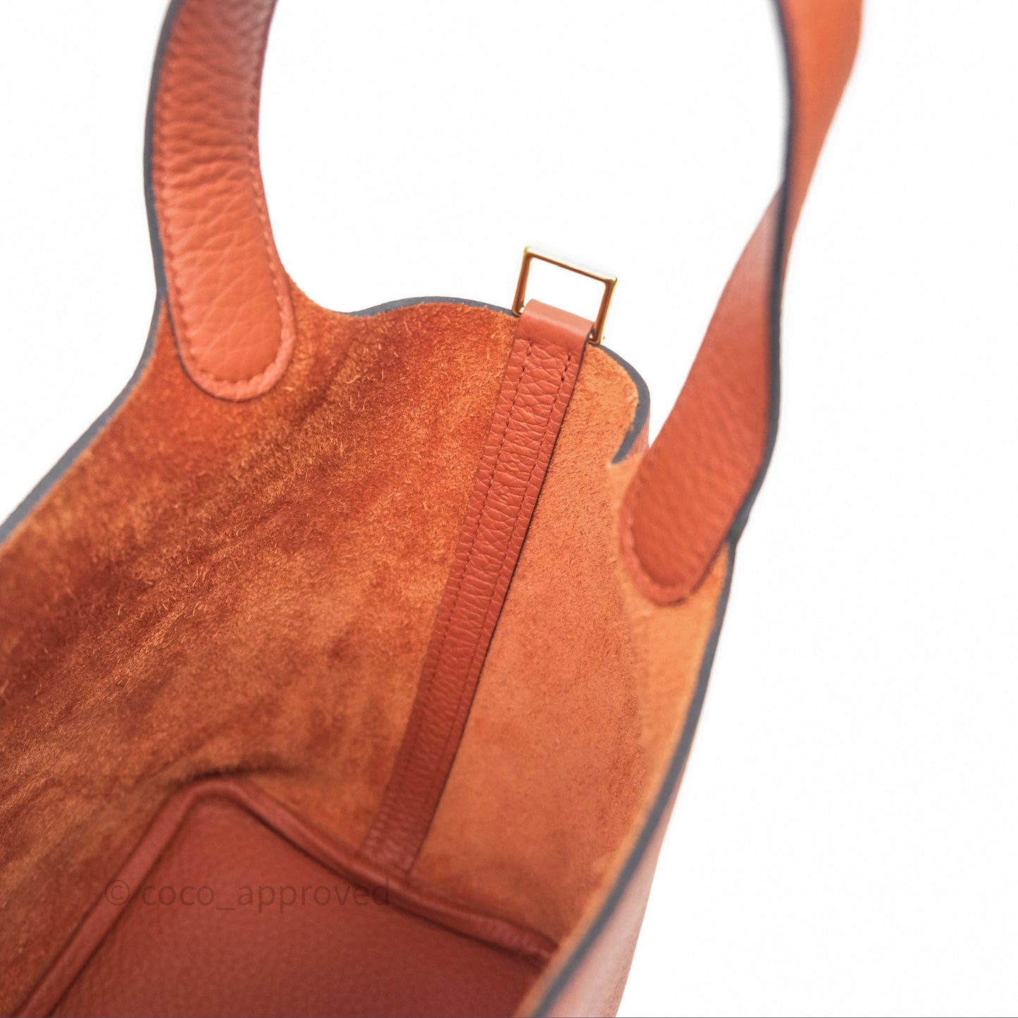 Hermès Picotin Lock 18 Cuivre 6C Taurillon Clemence Gold Hardware