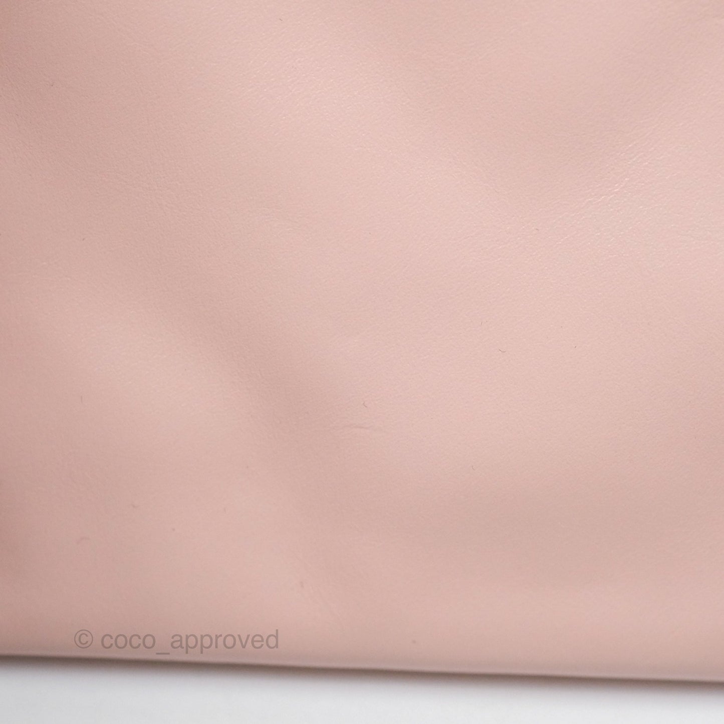 Chanel 22 Small Quilted Pink Shiny Crumpled Calfskin Aged Gold Hardware