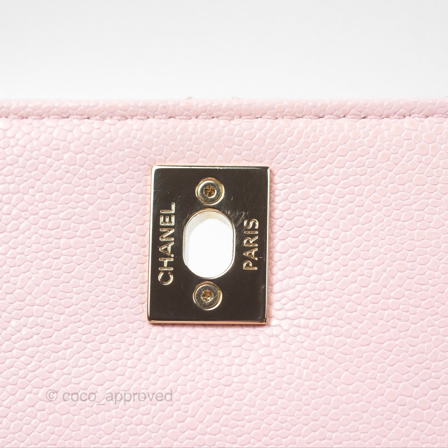 Chanel Quilted Small Business Affinity Flap Pink Caviar Gold Hardware