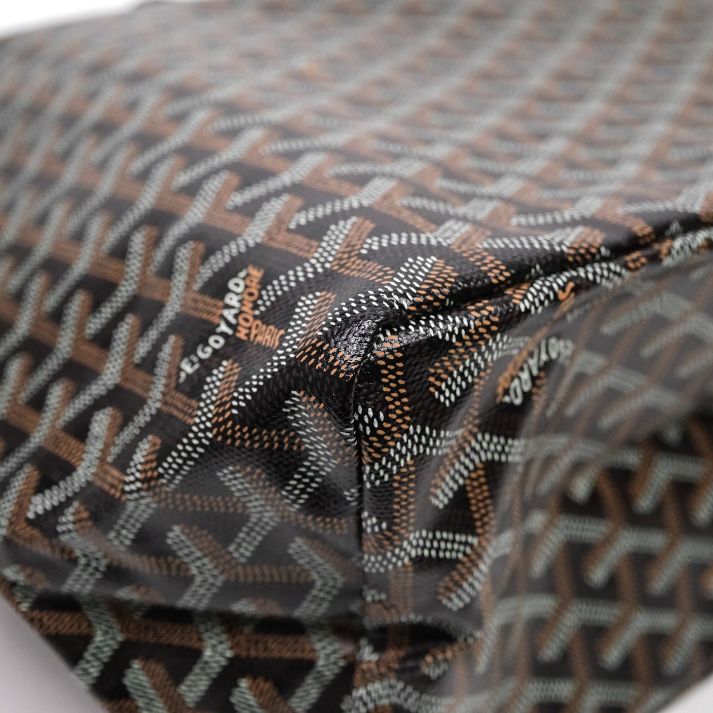 Goyard St Louis Tote PM Black