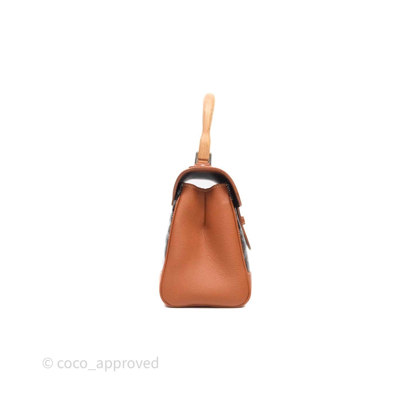 Goyard Saïgon Mini Bag Tan Goyardine Canvas/Chevroches Calfskin