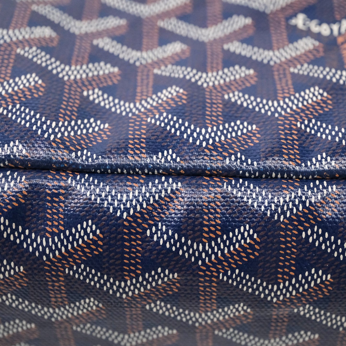 Goyard St Louis Tote PM Navy