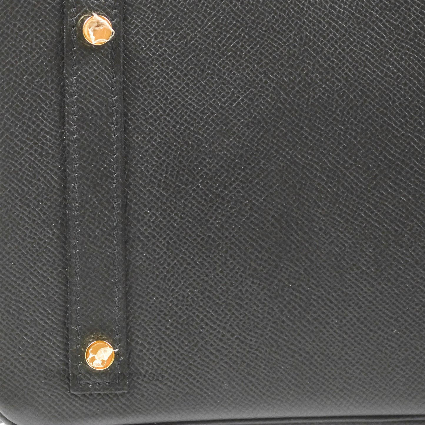 Hermès Birkin 30 Black Epsom Gold Hardware
