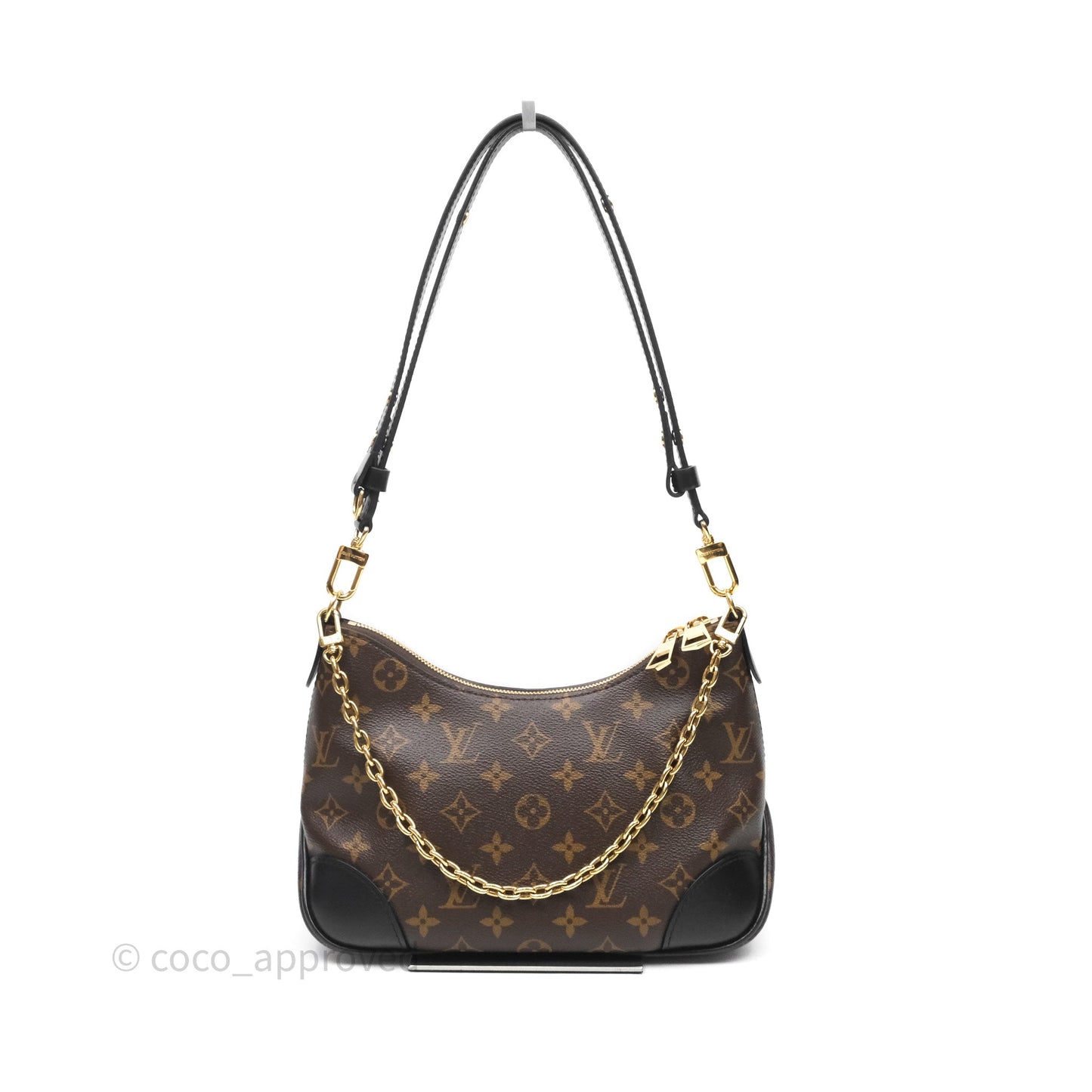 Louis Vuitton PM Boulogne Monogram Canvas Black