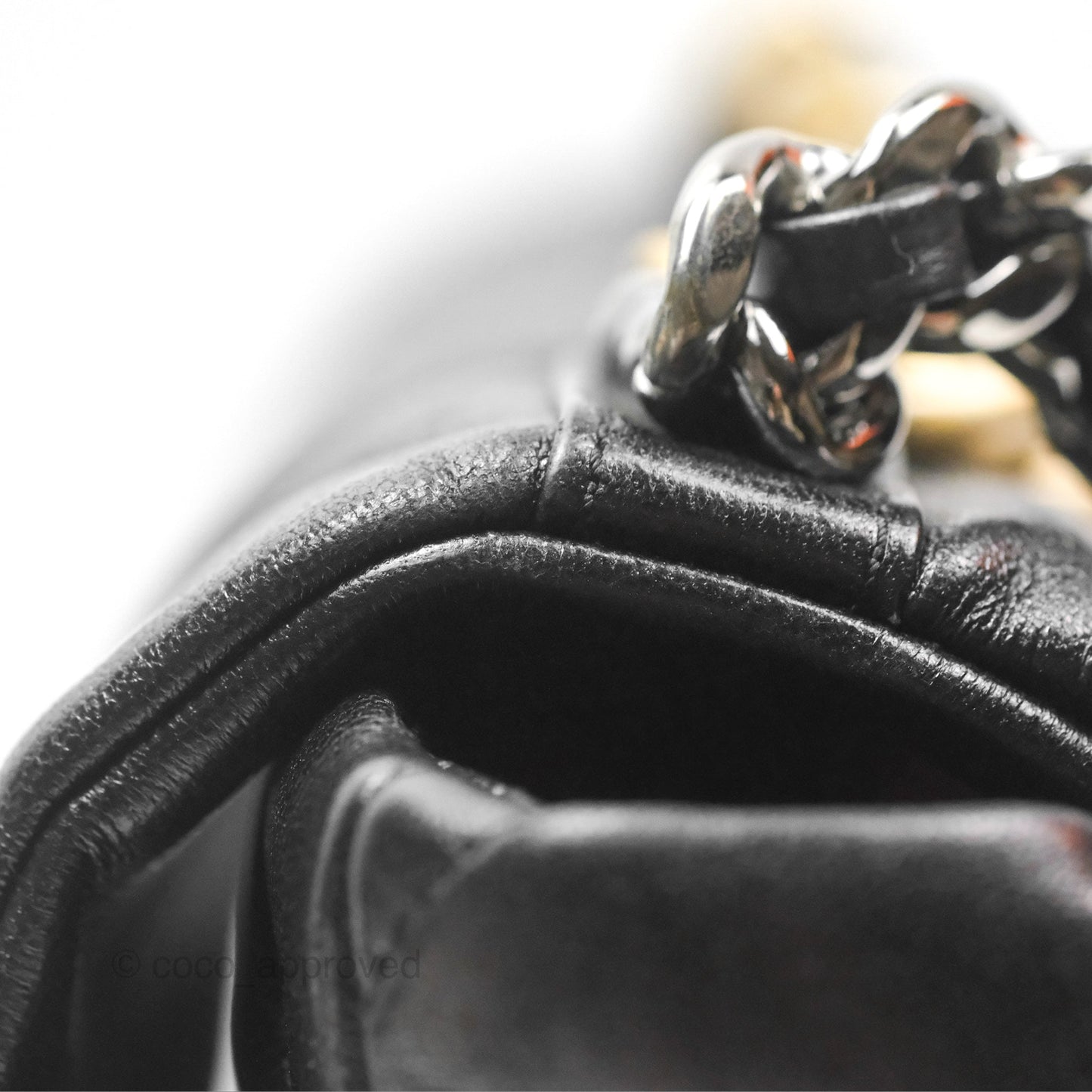 Chanel 19 Medium Black Goatskin Mixed Hardware