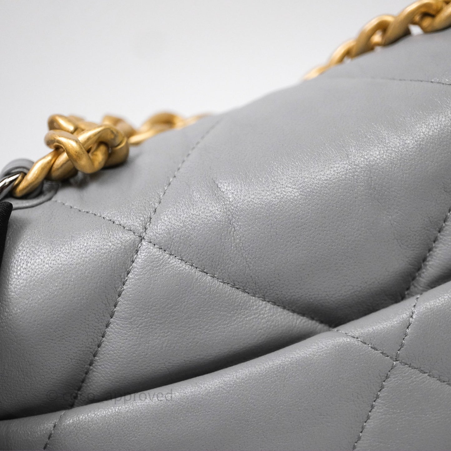 Chanel 19 Small Grey Mixed Hardware