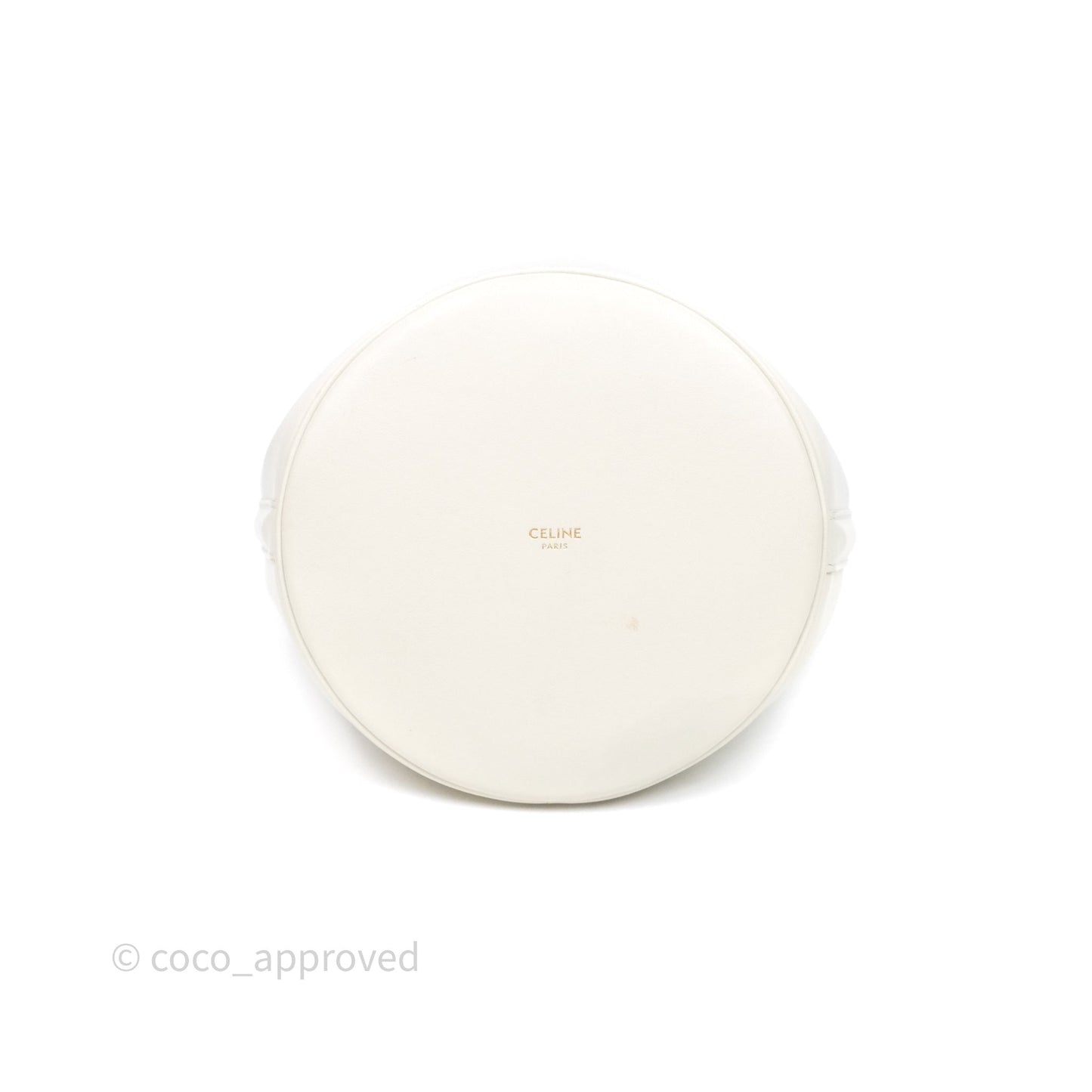 Celine Teen Bucket 16 Bag Ivory White Calfskin
