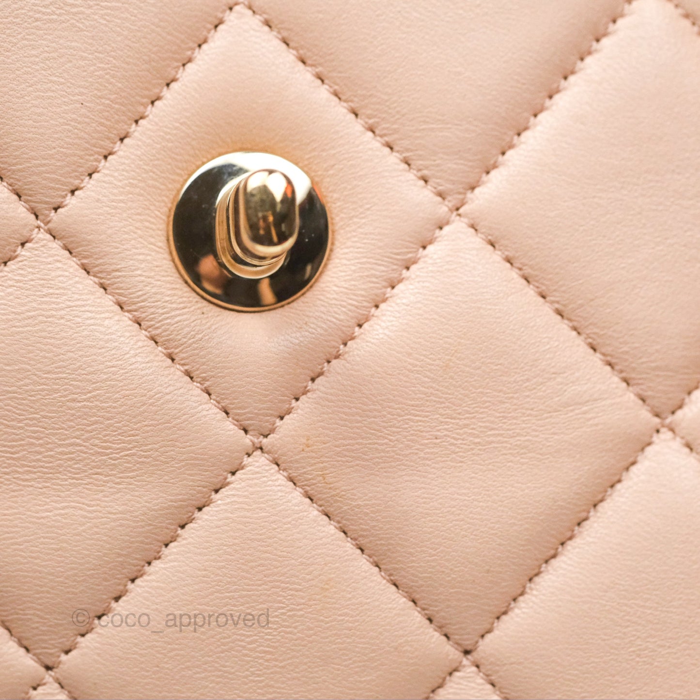 Chanel Trendy CC Small Beige Lambskin Gold Hardware