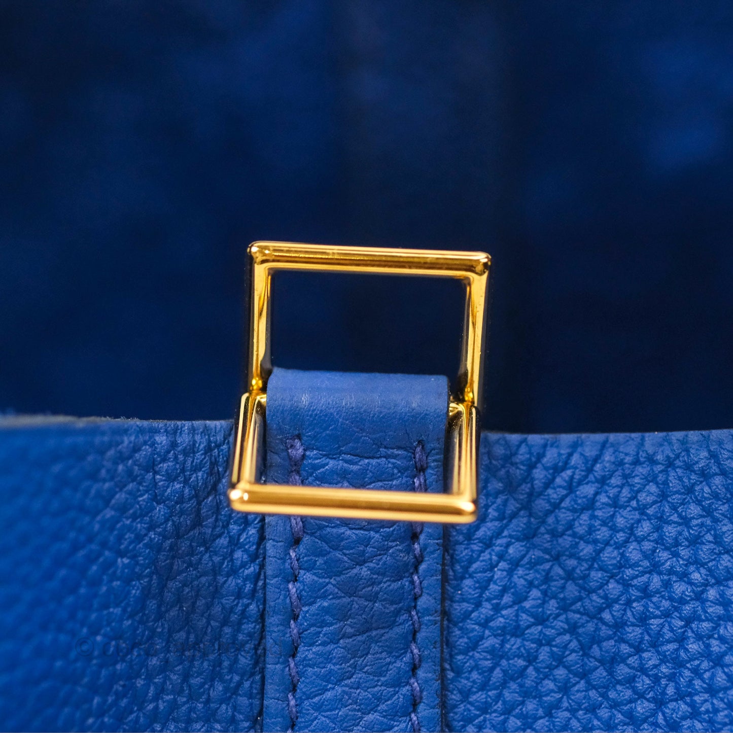 Hermès Picotin Lock 18 Bleu Royal Taurillon Maurice TM Gold Hardware