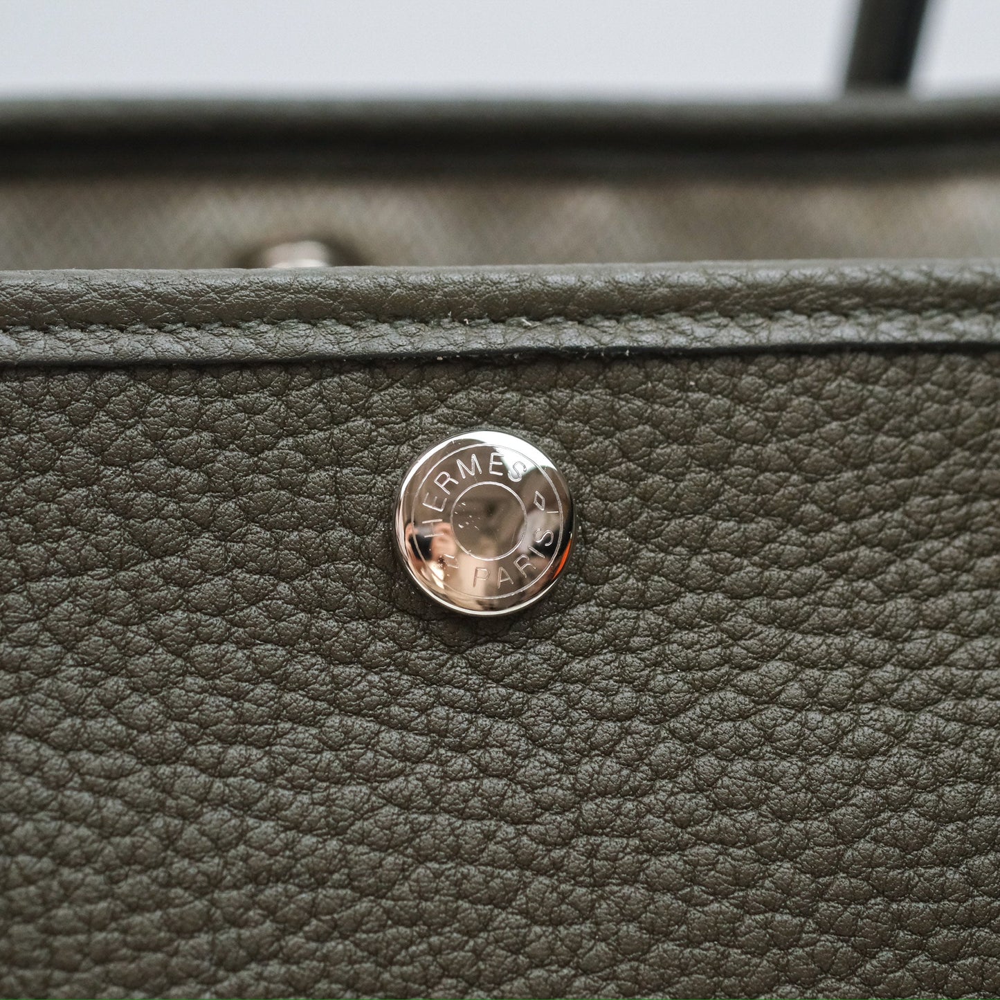 Hermès Garden Party 30 Vert Bronze 60 Negonda