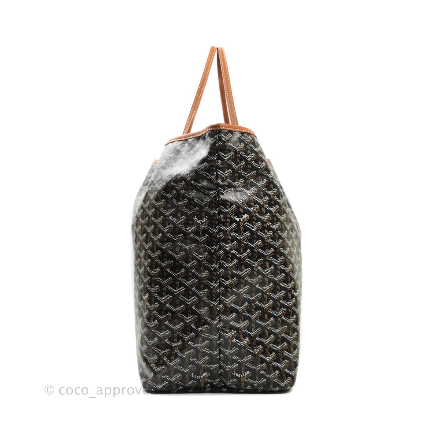 Goyard St. Louis GM Black/Tan