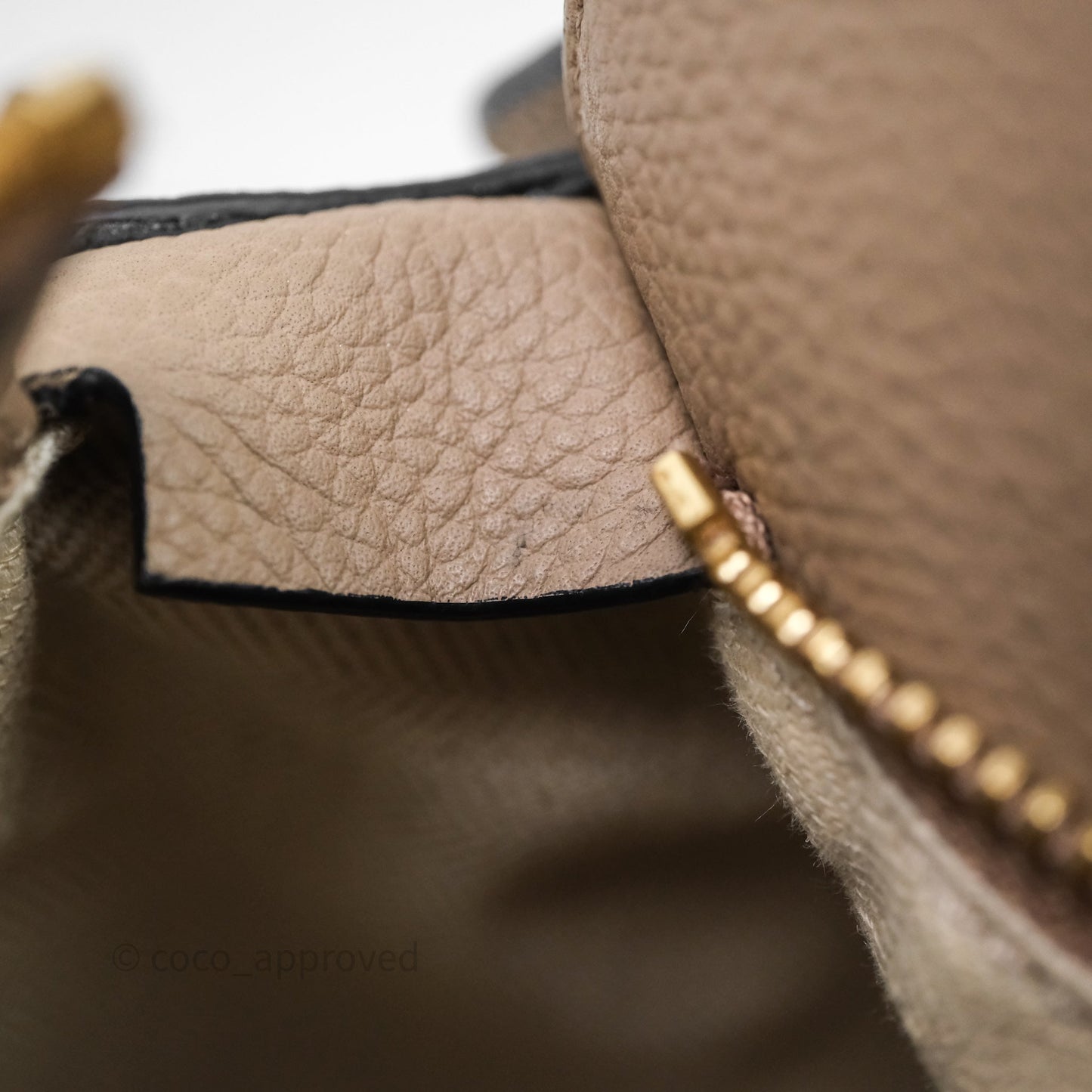 Loewe Small Puzzle Bag Sand Mink Grained Calfskin