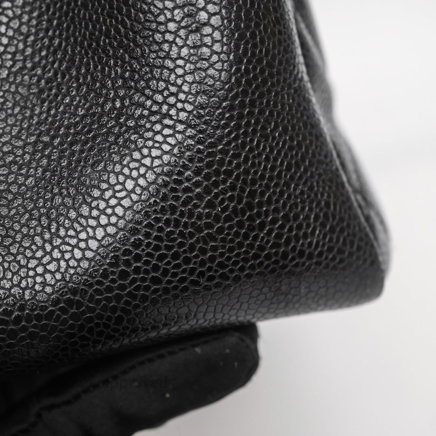 Chanel GST Black Caviar Silver Hardware