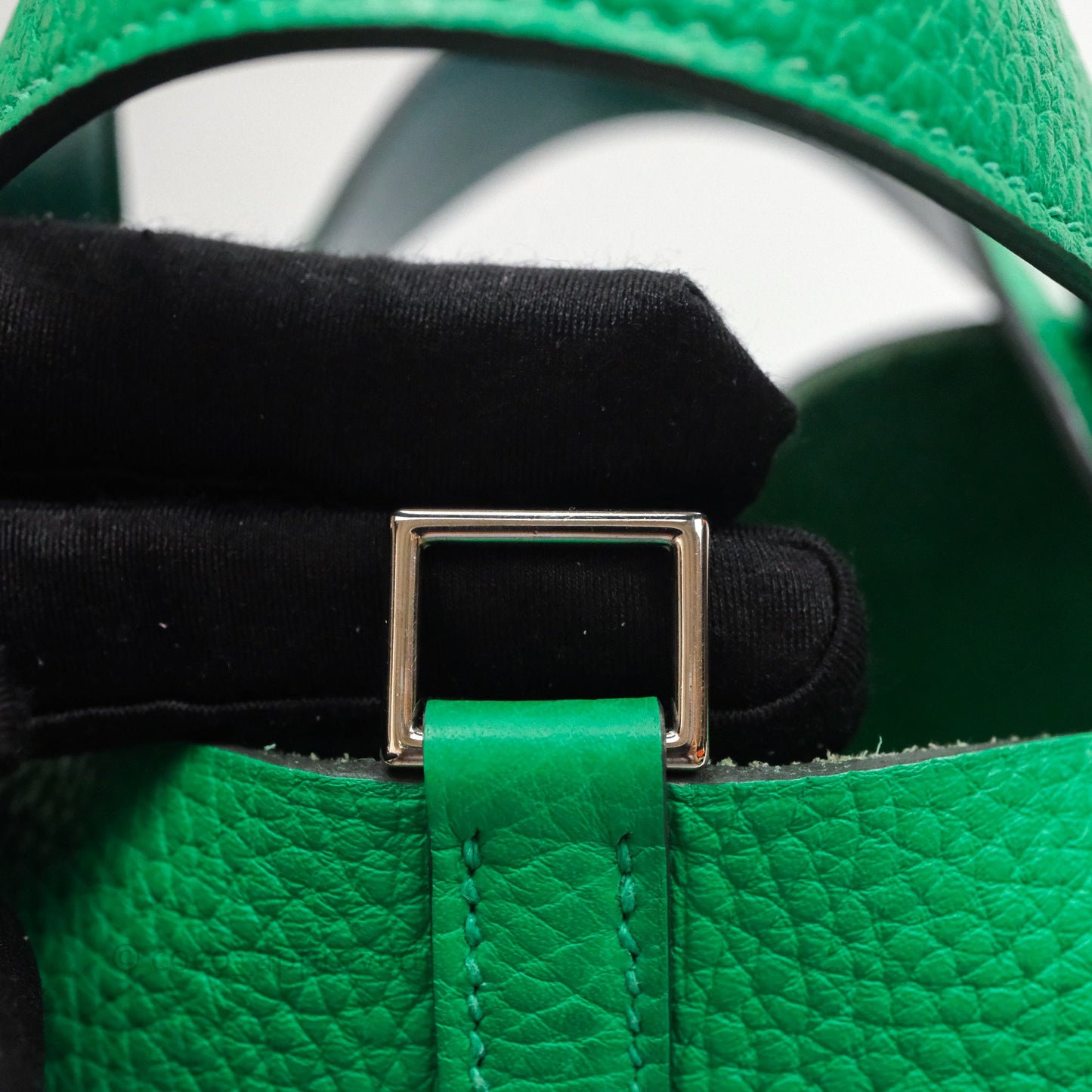 Hermès Picotin 18 Vert Jade 16 Clemence Palladium Hardware