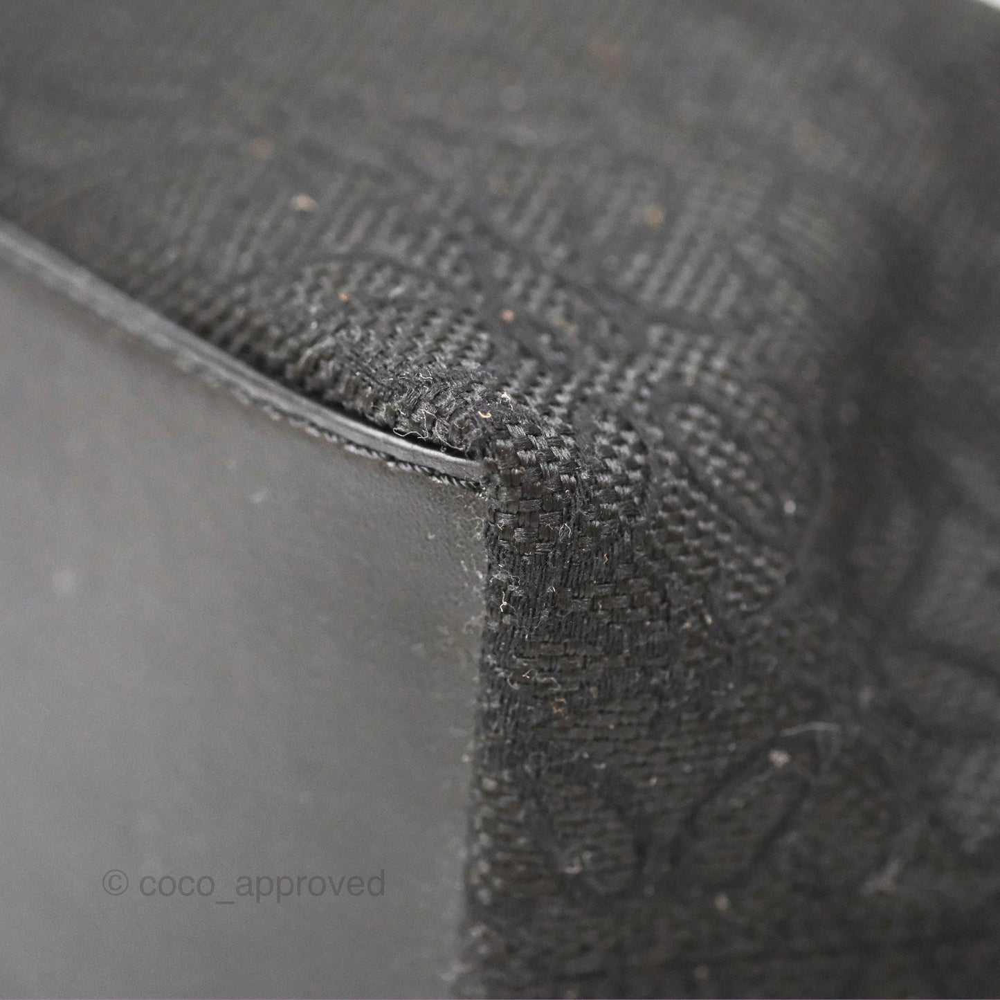 Loewe Small Cubi bag in Anagram Jacquard & Calfskin Black