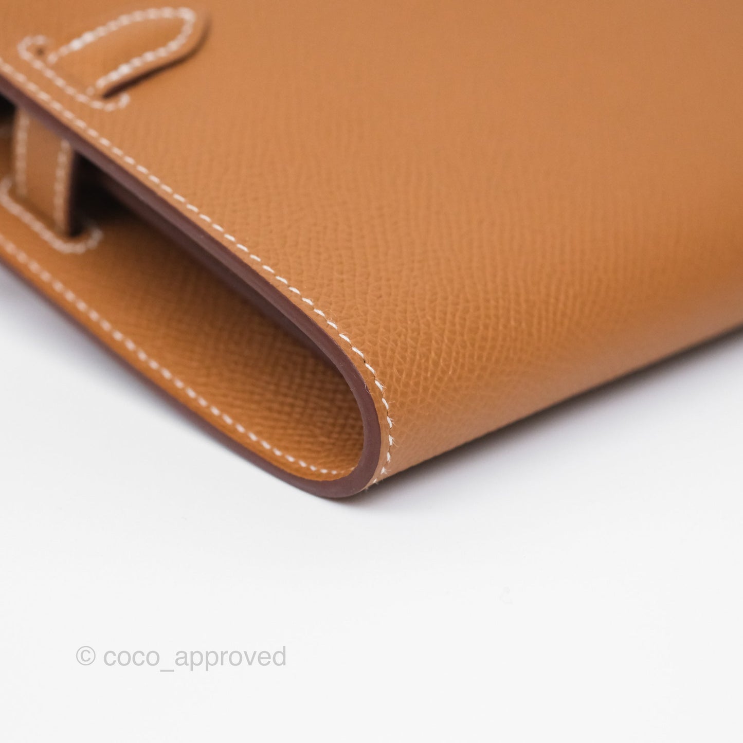 Hermès Kelly To Go Wallet Gold 37 Epsom Gold Hardware