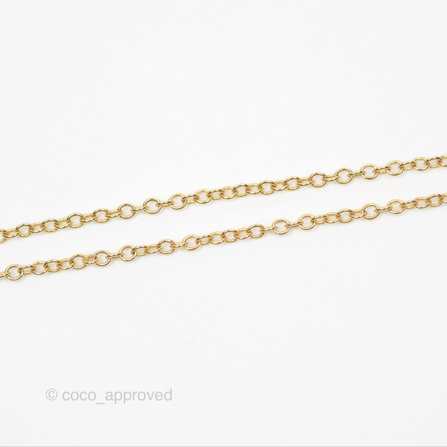 Chanel CC Butterfly Necklace Gold Tone 22S