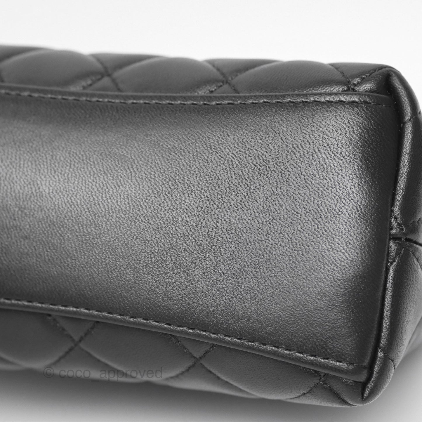 Chanel Clutch With Chain Black Lambskin Gold Hardware 23A