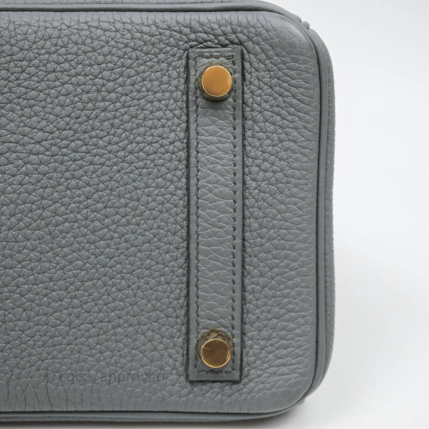 Hermes Birkin 25 Vert Amande Togo Gold Hardware
