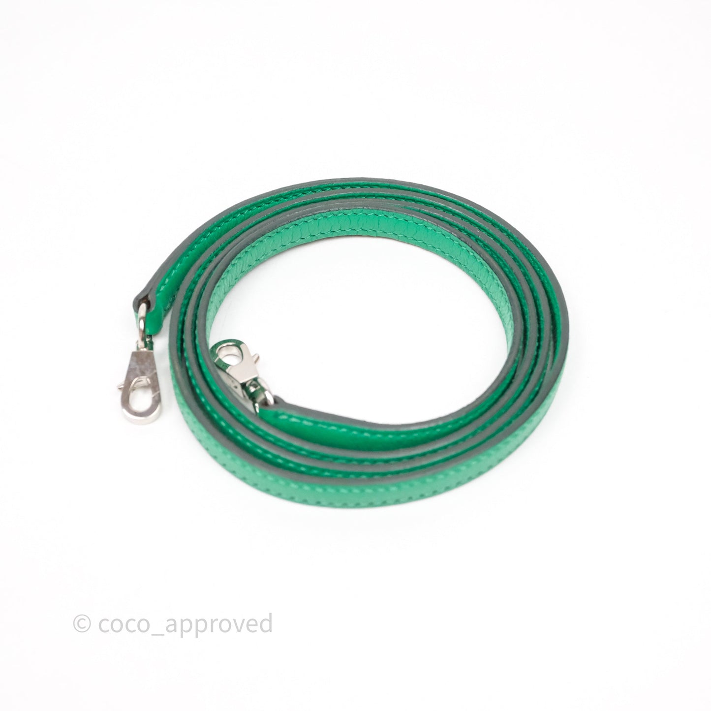 Hermès Bolide Mini 1923 Menthe 6W Chèvre Mysore Palladium Hardware