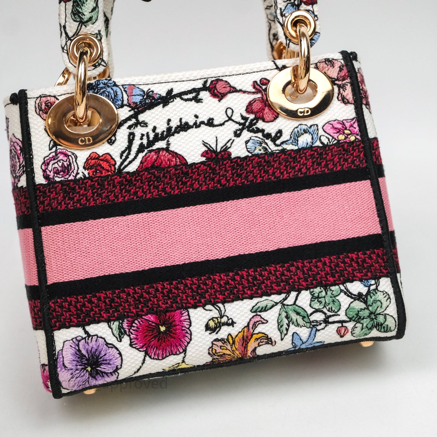 Christian Dior Mini Lady D-Lite Bag Florilegio Embroidered