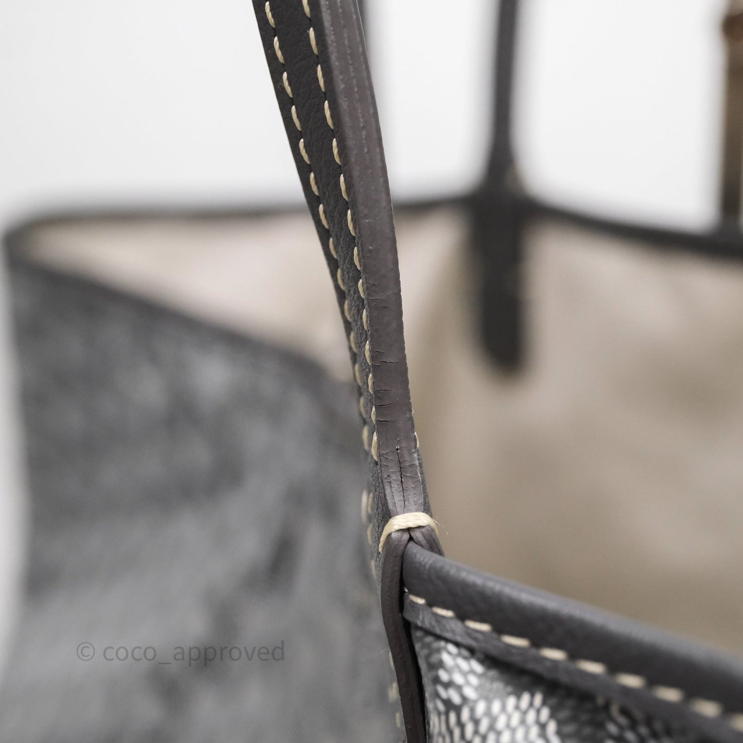 Goyard St Louis Tote PM Grey