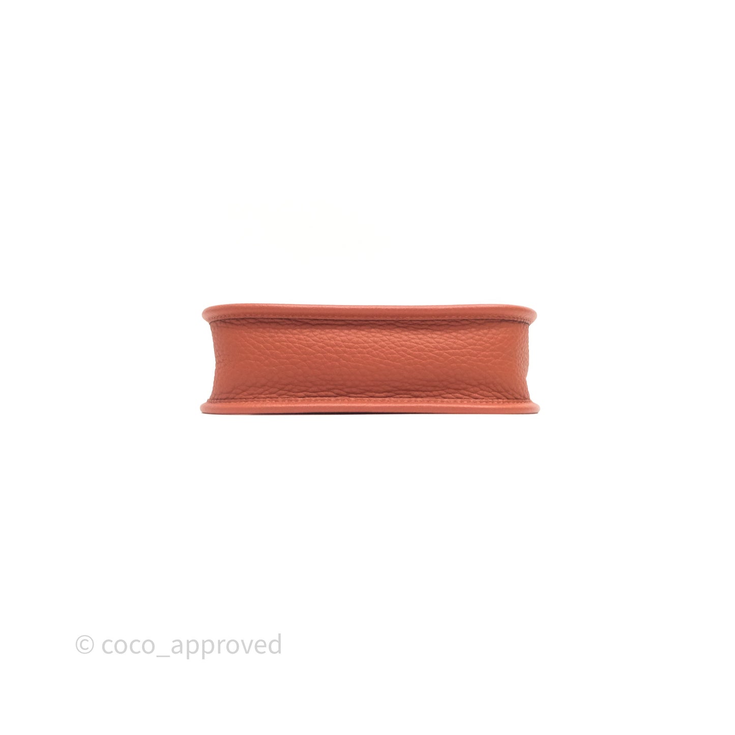Hermès Mini Evelyne 16 Cuivre 6C Clemence Palladium Hardware