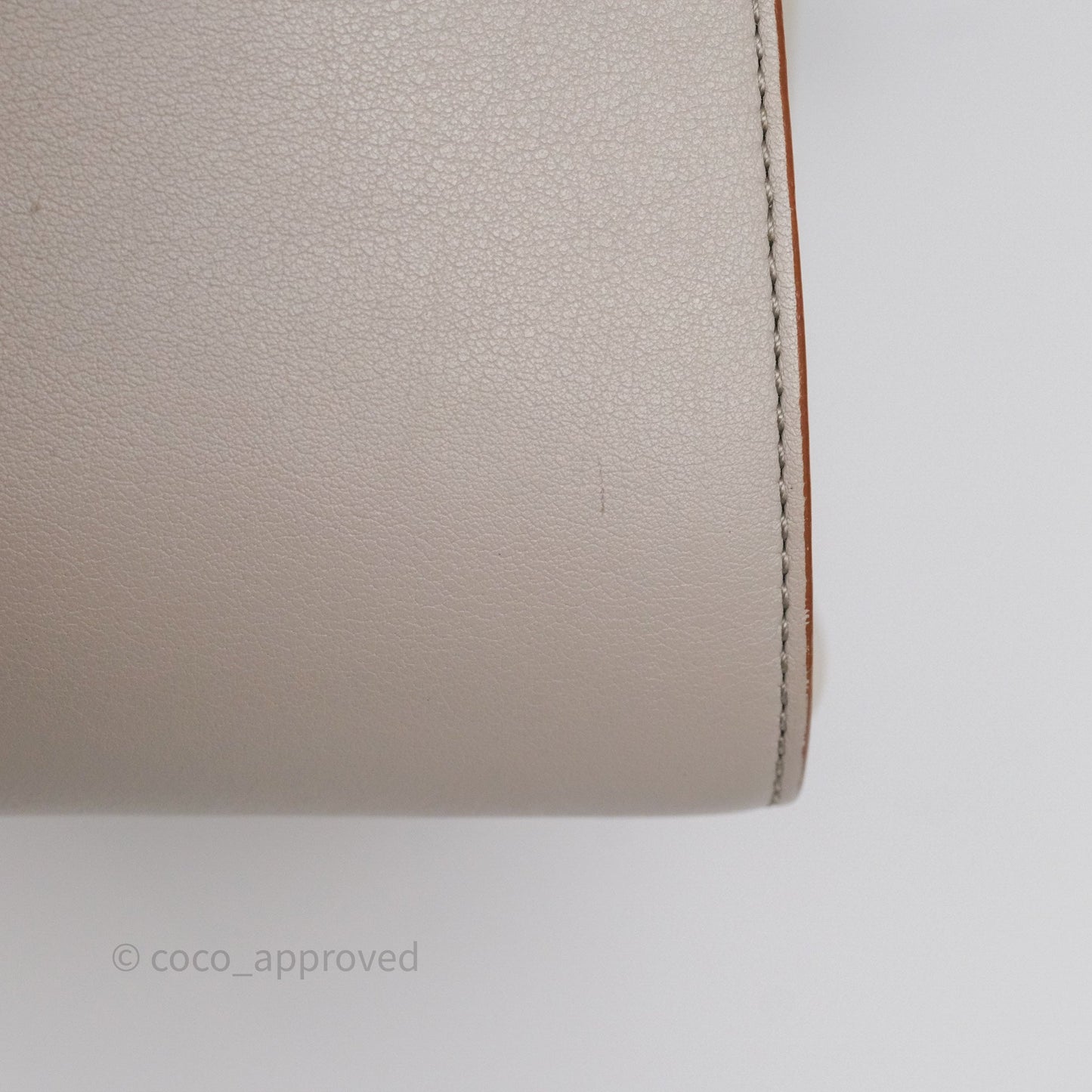 Loewe Small Hammock Shoulder Bag Calfskin Light Grey/Beige