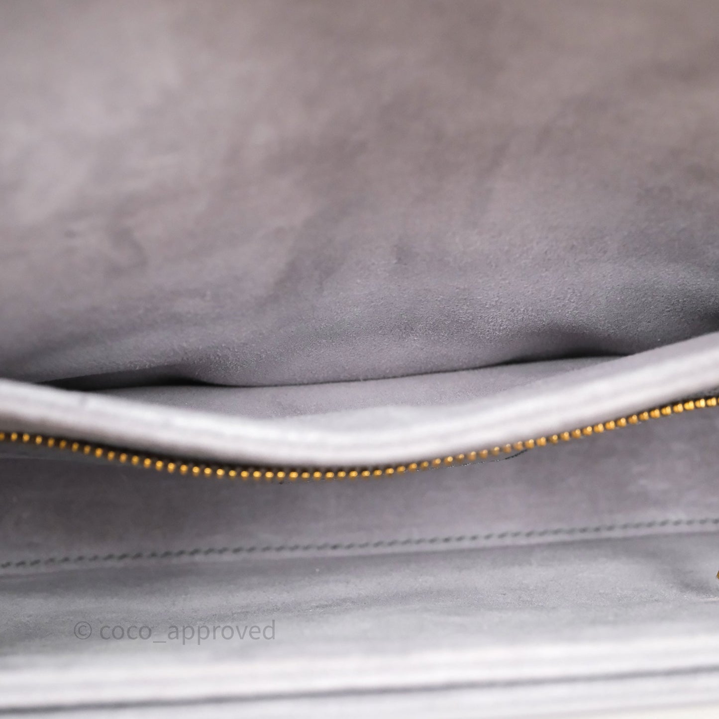 Dior 30 Montaigne Avenue Bag Grey Box Calfskin
