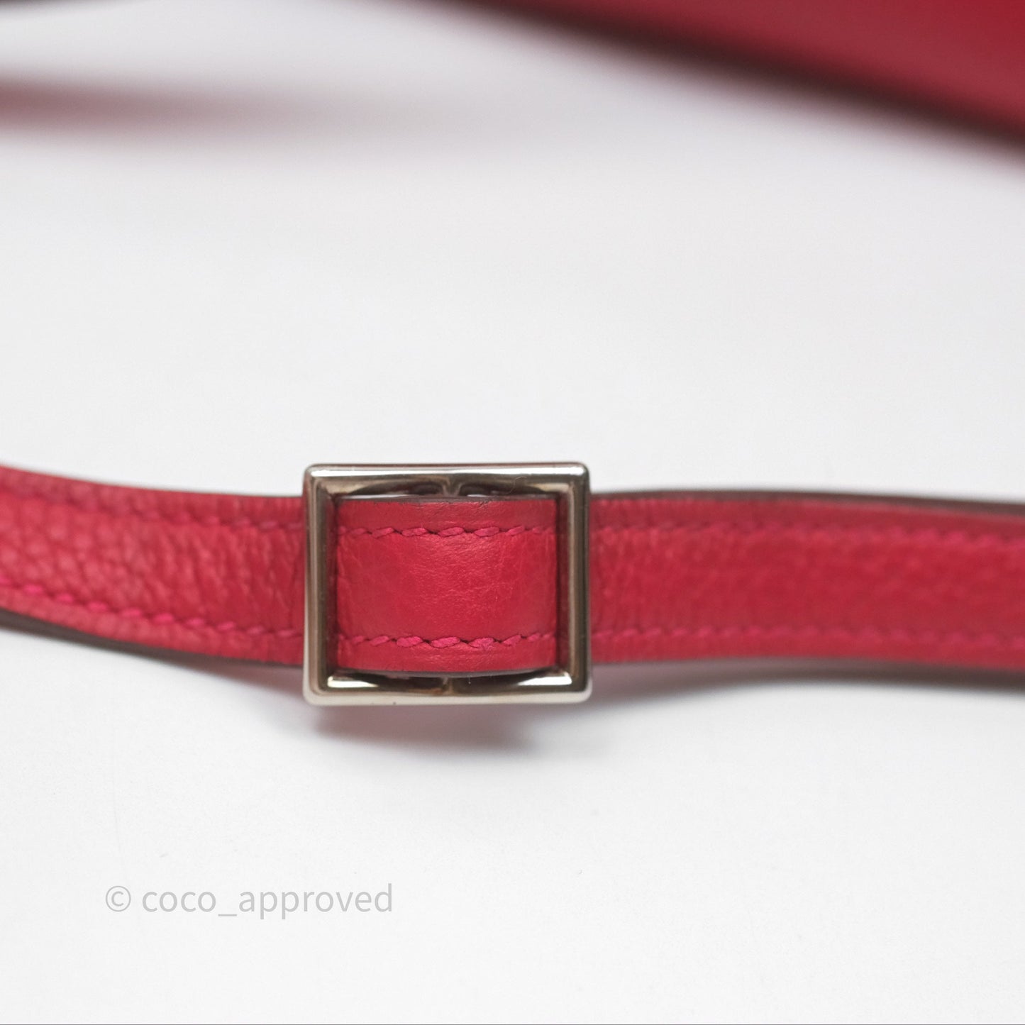 Hermès Kelly Ado Backpack Red Rouge Clemence Palladium Hardware