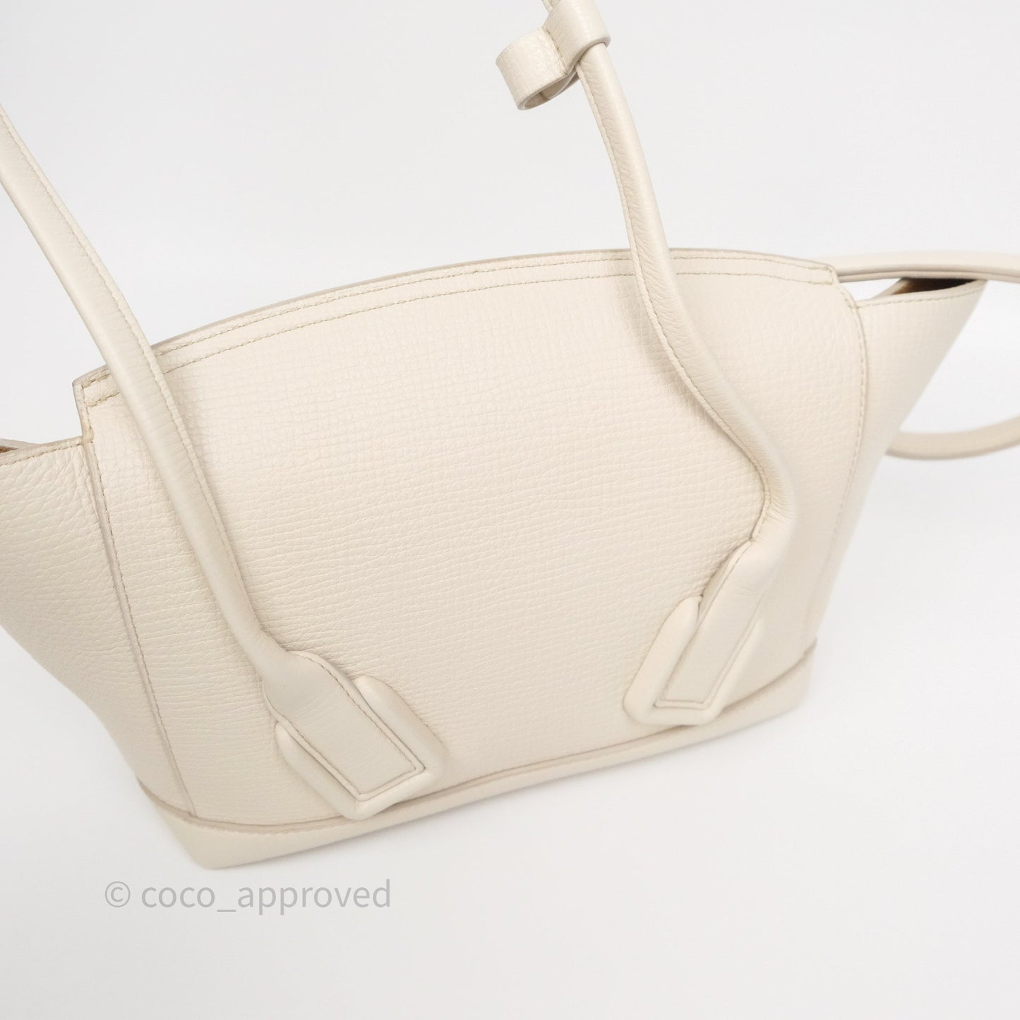 Bottega Veneta Small Arco Plaster Grainy Calfskin