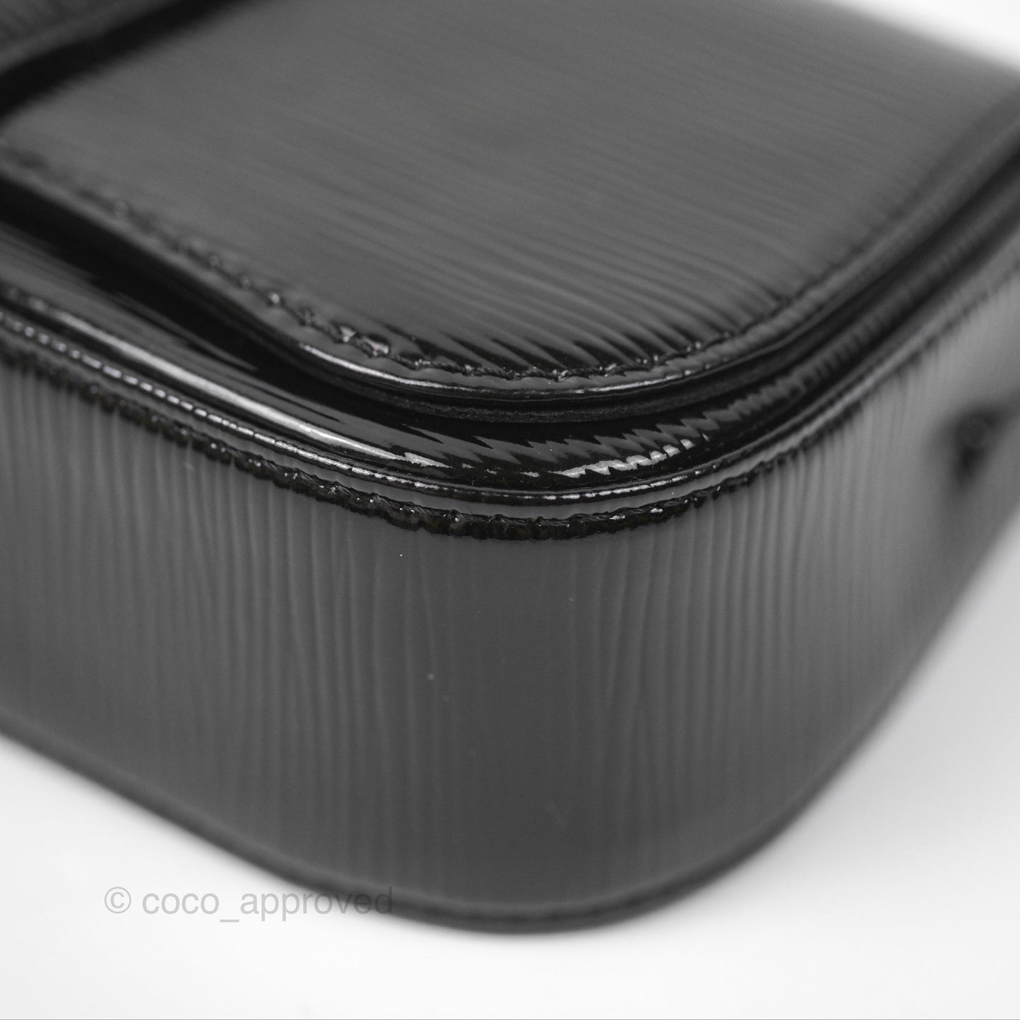 Louis Vuitton Sobe Clutch Black Electric Epi