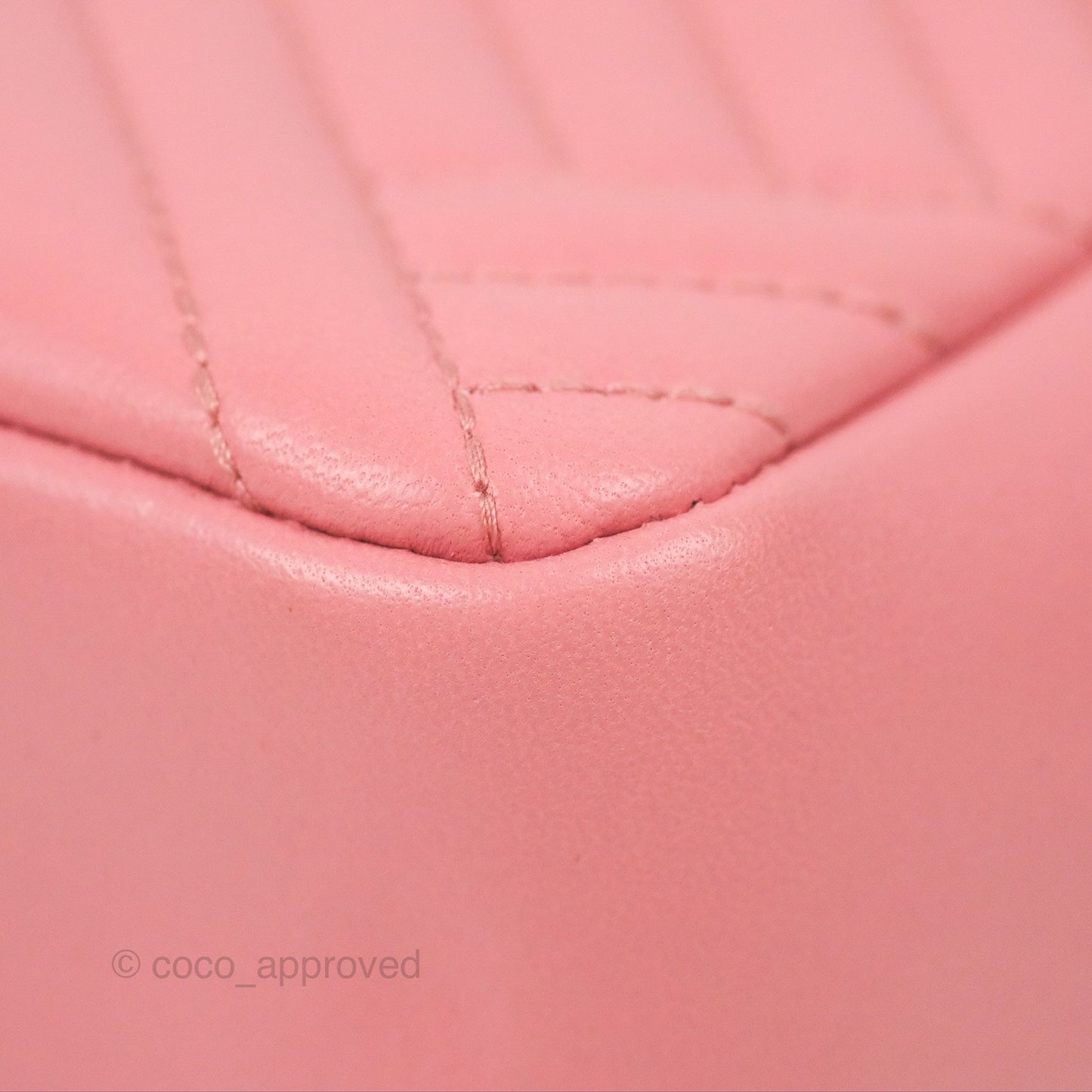 Chanel Small CC Crossing Flap Pink Lambskin Gun Metal Hardware