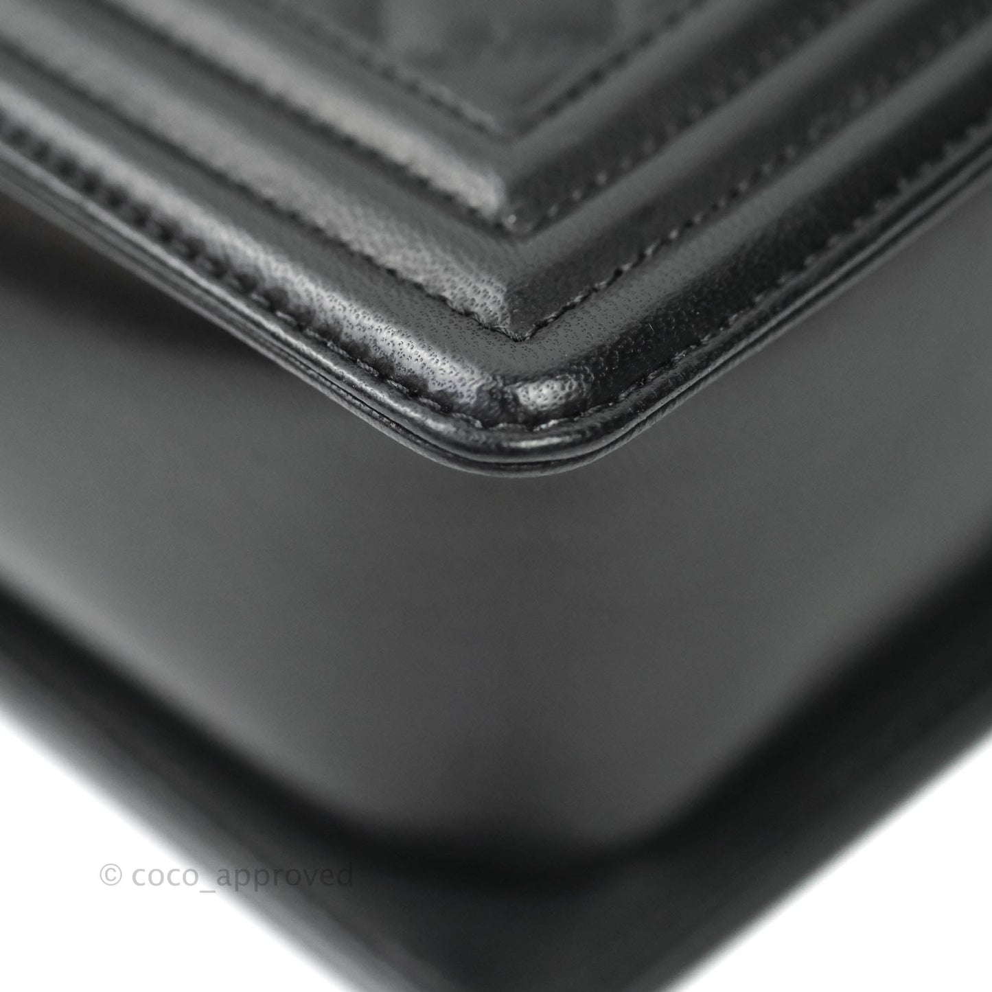 Chanel Quilted Medium Lambskin Boy Flap Aged Gold Hardware