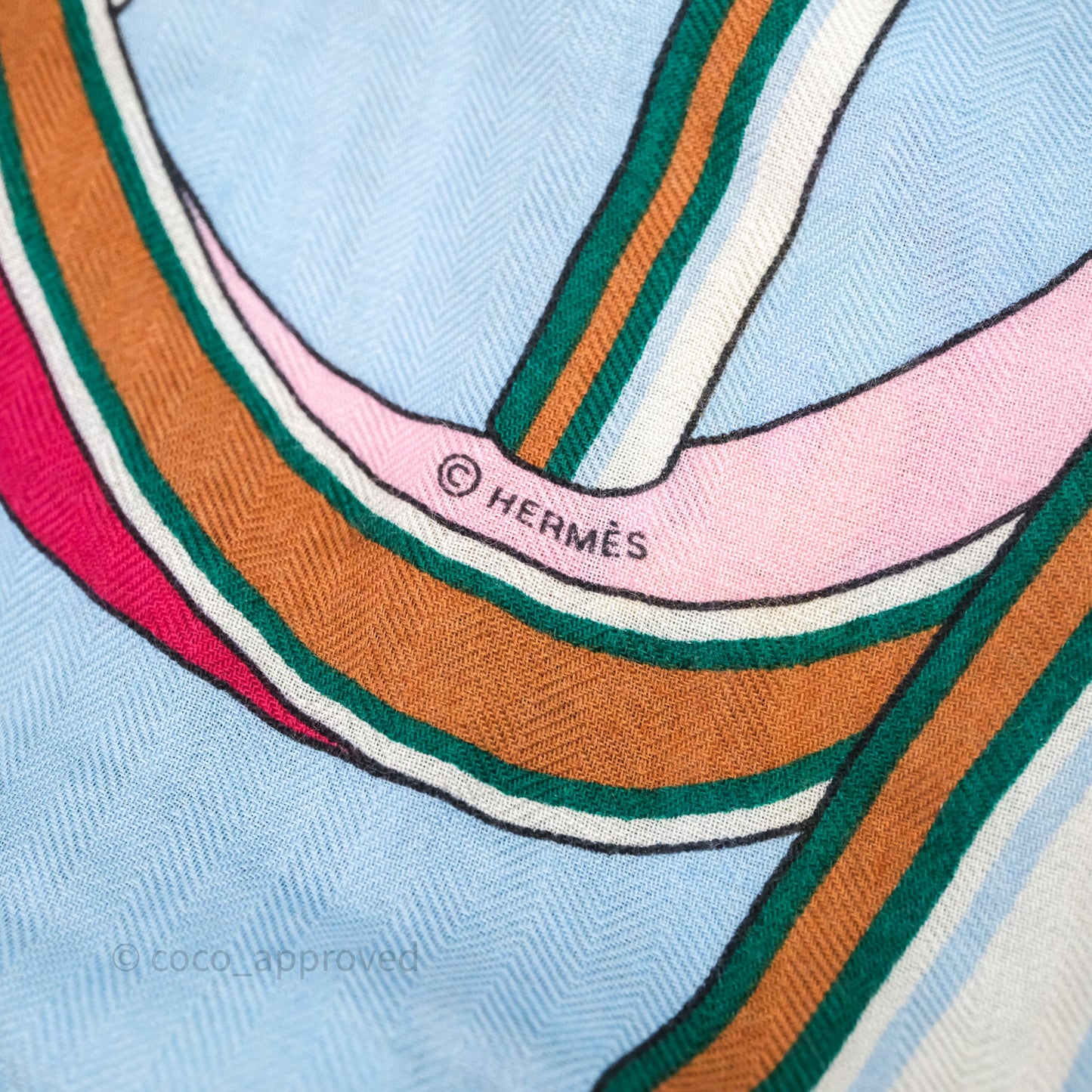 Hermes Scarf Shawl 140 Cashmere Silk