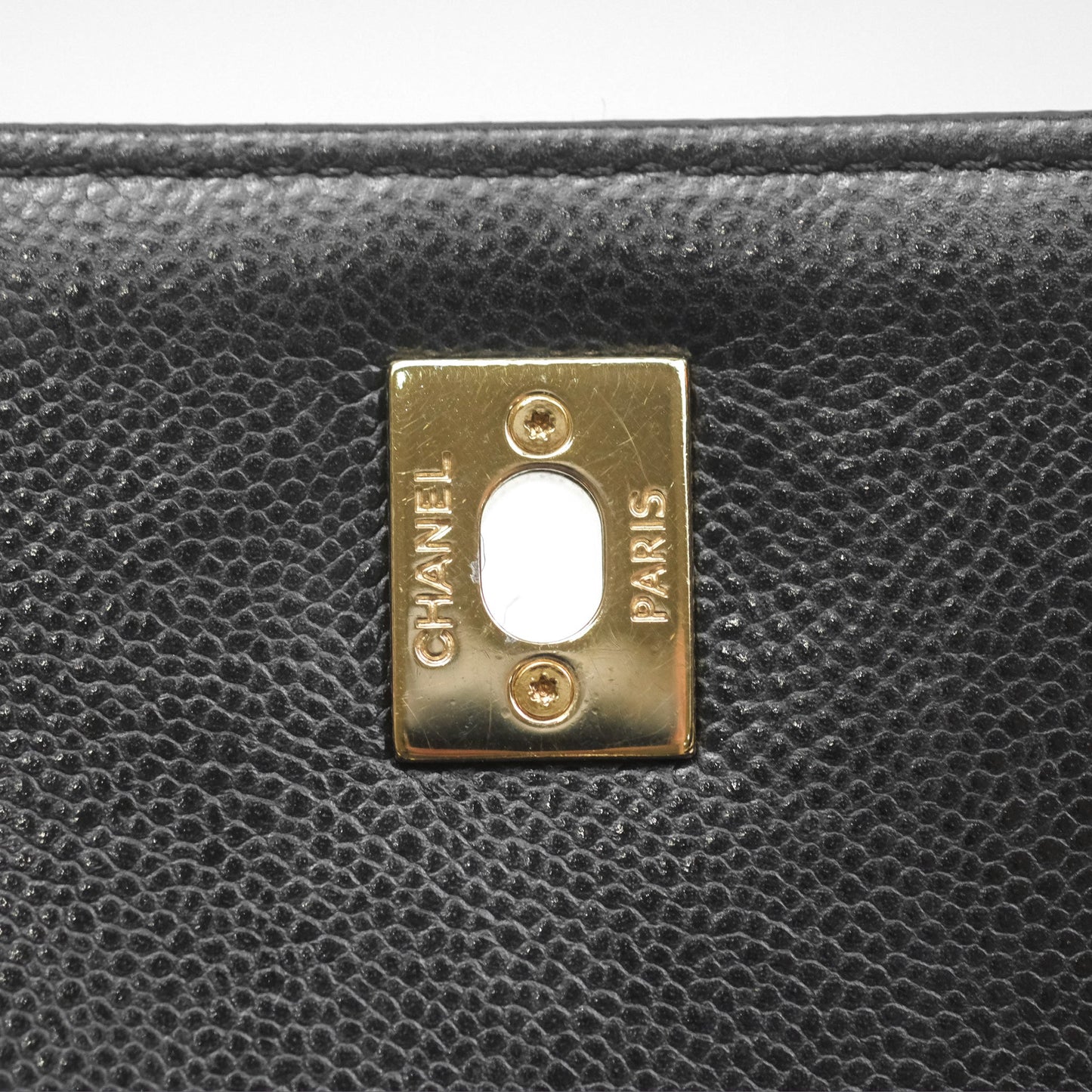 Chanel Quilted Small Business Affinity Flap Black Caviar Gold Hardware