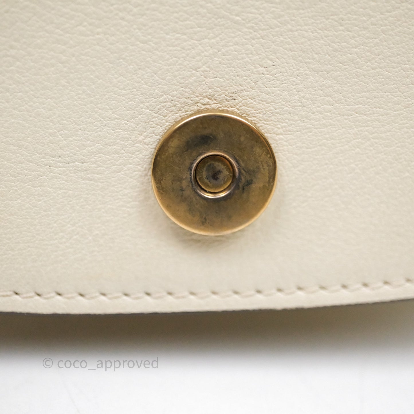 Chloé Nile Crossbody Bag White Calfskin