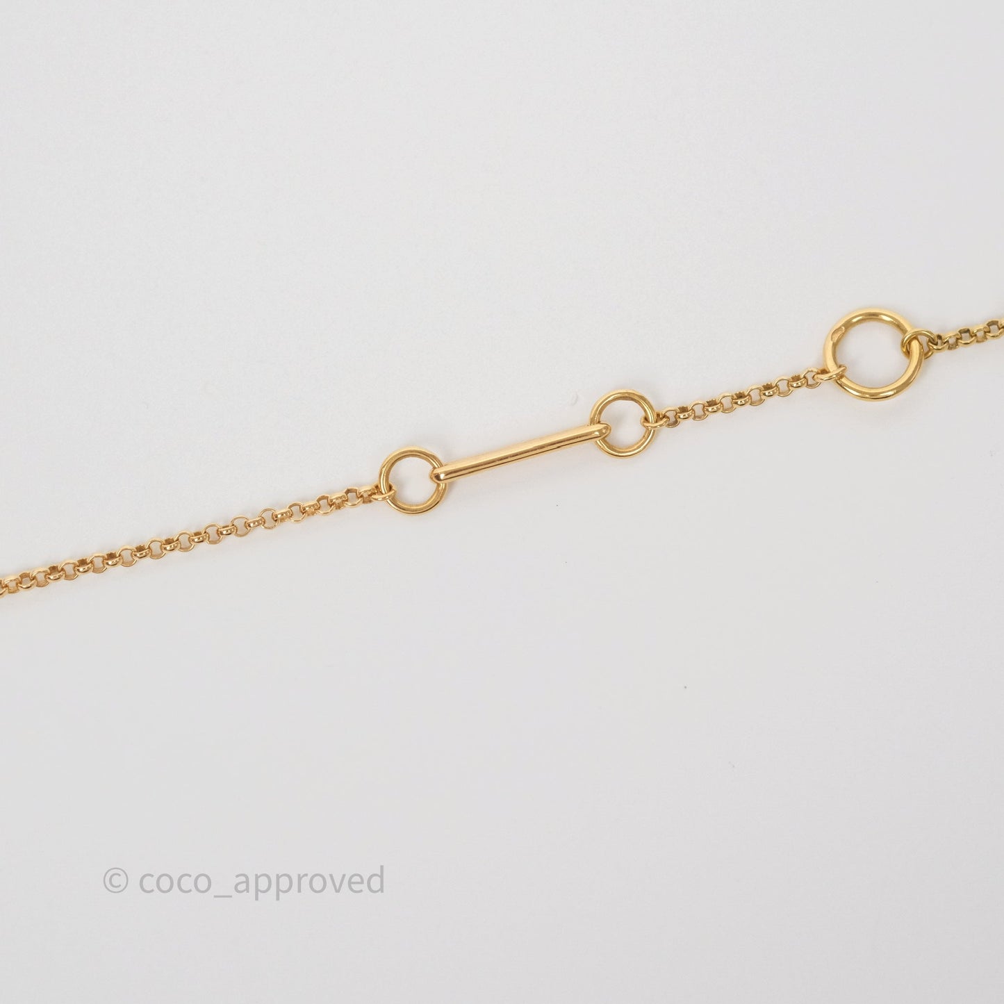 Hermes Gambade Bracelet Diamond 18K Rose Gold