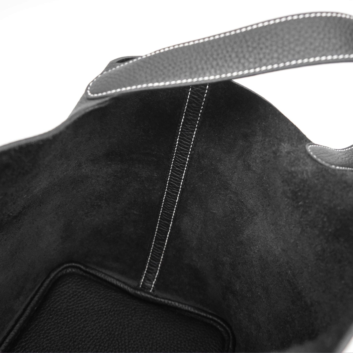 Hermès Picotin 22 Stitch Black Clemence Palladium Hardware